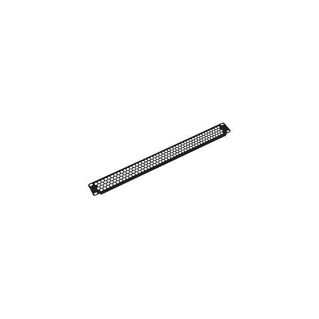 Фальш-панель ЦМО (ФП-1.4-9005) 1U черный (упак.:1шт) фото 1