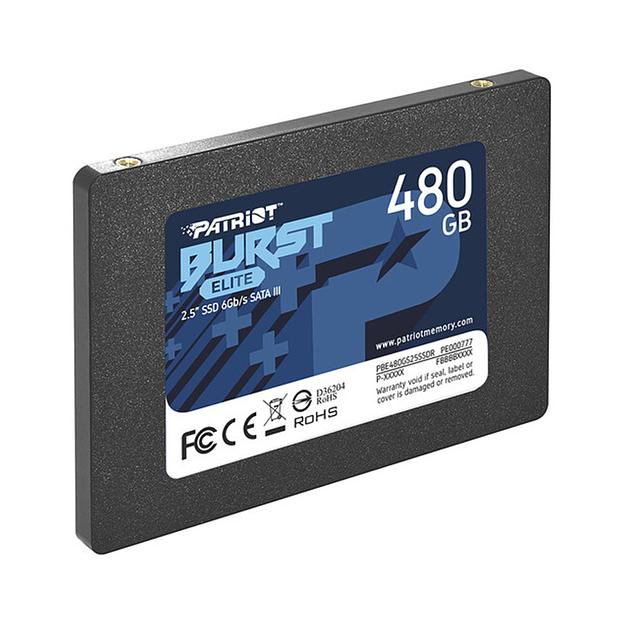 Твердотельный накопитель SSD Patriot Burst Elite 480GB SATA PBE480GS25SSDR фото 2