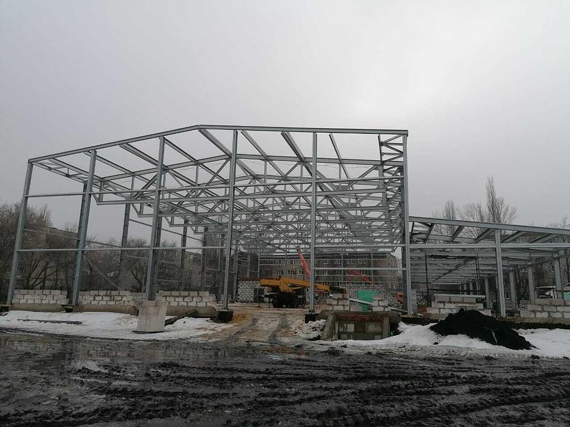 Спортивное сооружени в холодном исполнении фото 1
