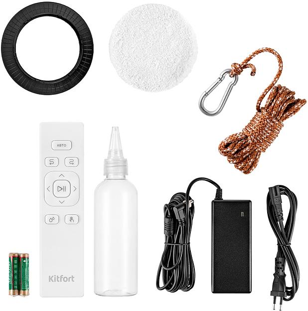 Мойщик окон Kitfort КТ-5181 пит.:от сети белый/черный фото 6