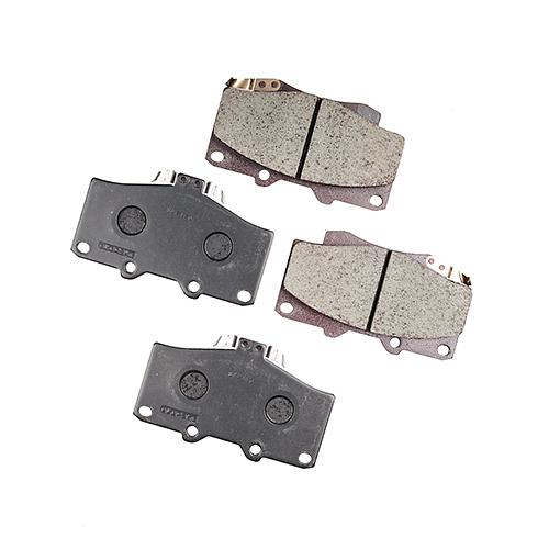 Колодки тормозные дисковые AN-458 WK Akebono фото 1