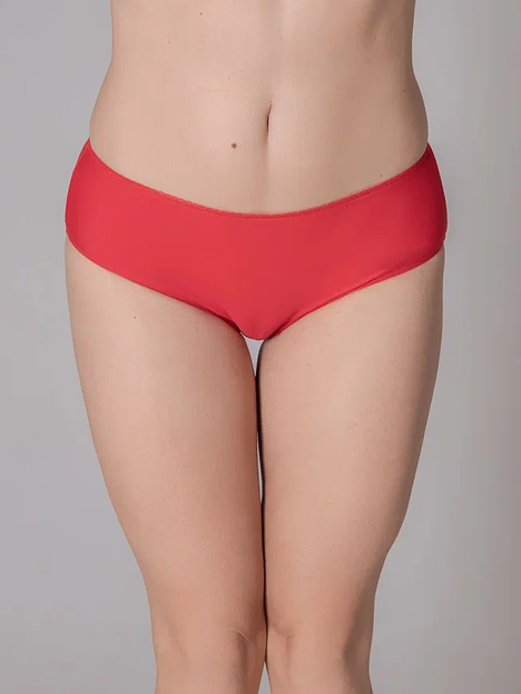 Трусы женские АйЛайк модель № 0130 цвет красный ОПТ фото 1