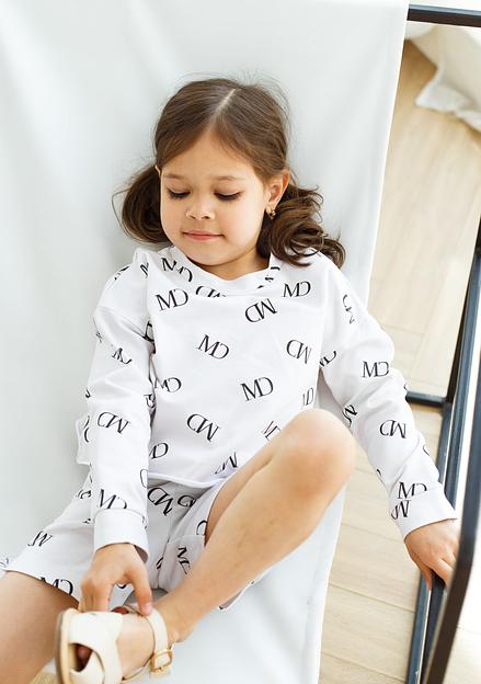 Свитшот MINI DI «Моника» MD на светло-бежевом, арт.810/50 ОПТ фото 5