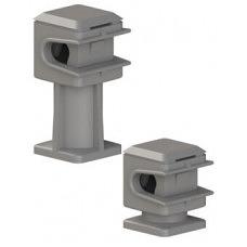 Держатель проводника пластиковый (ф 8мм) фото 1