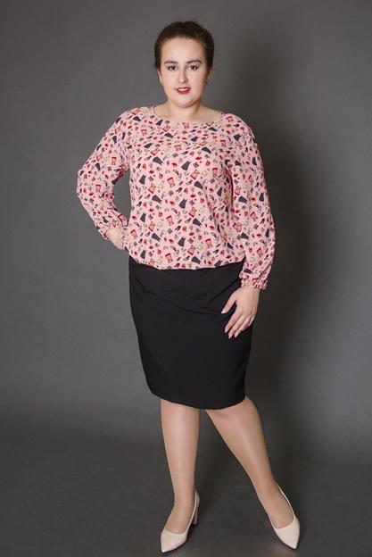 Платье имитирующее юбку с блузой П-0115 фото 1