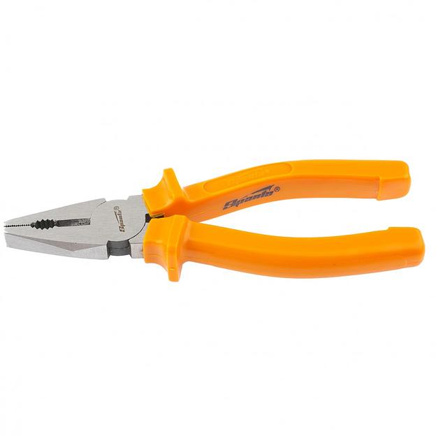 Плоскогубцы Classic, 180 мм, шлифованные, пластмассовые рукоятки фото 2