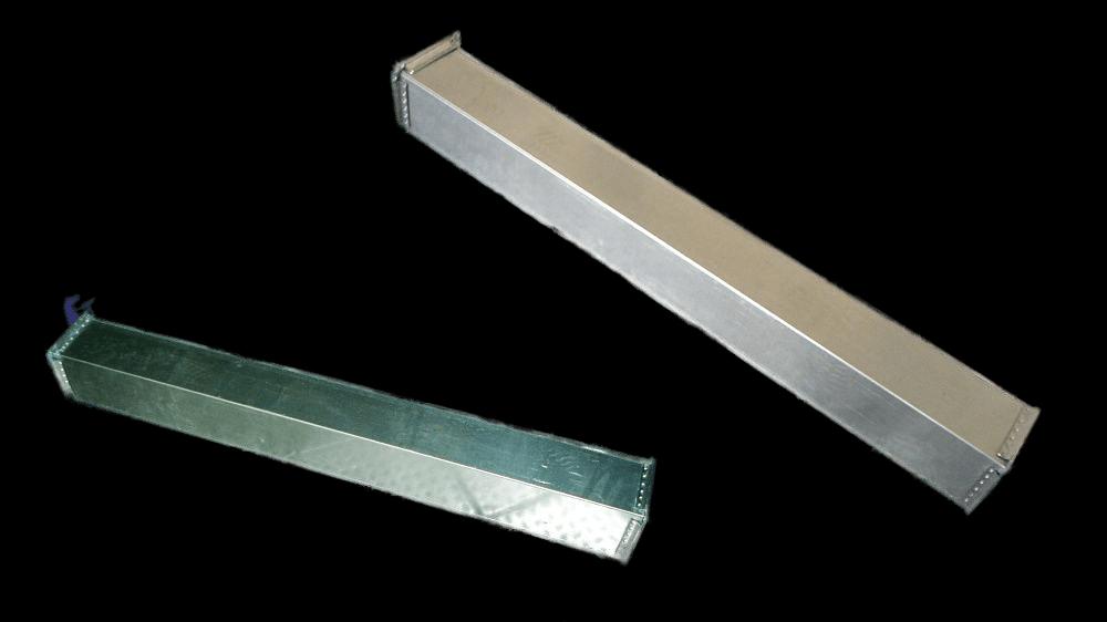 Прямоугольный оцинкованный воздуховод фото 1