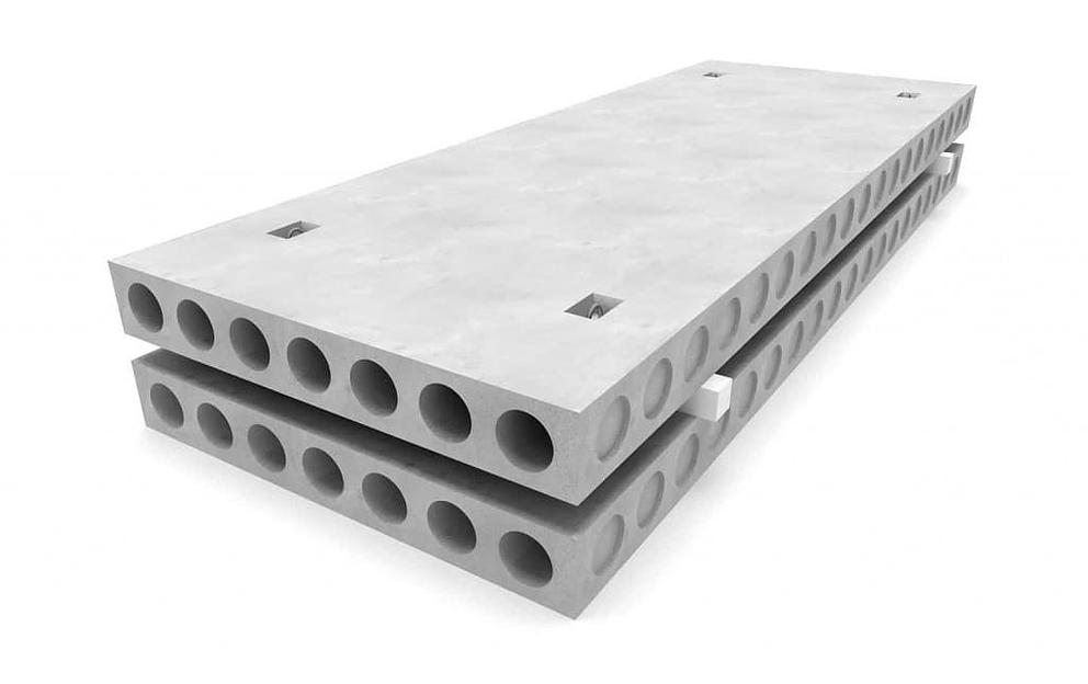 Плиты перекрытий многопустотные ширина 1.5 м длина от 1.5 до 7.2 м серия 1.241-1в.2 опт фото 1