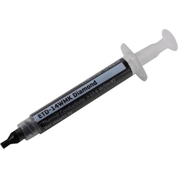 Exegate EX282339RUS Термопаста ETD-14WMK Daimond, шприц с лопаткой, 2г фото 1