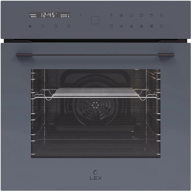 Духовой шкаф Электрический Lex EDS 101 GR серый фото 1