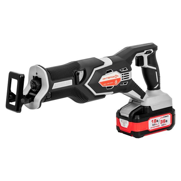 Бесщеточная аккумуляторная ножовочная пила Интерскол НПА-200/36ВЭ 818.2.2.70 фото 1