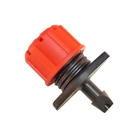 Капельница регулируемая 0-70 л/ч красная фото 1