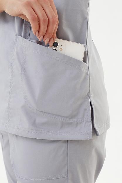 Mahogani / Топ медицинский женский (Insoft, короткий рукав), арт. 3-02-25-1 фото 4