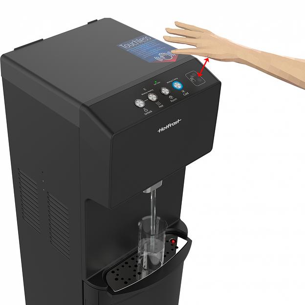 Кулер Hotfrost V450 AMI напольный компрессорный черный фото 7