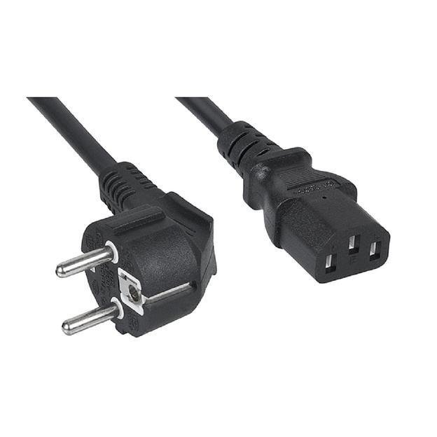 Cabeus PC-186-VDE-1.2M Кабель питания компьютера (Schuko+C13) (3x0.75). 1.2м фото 1
