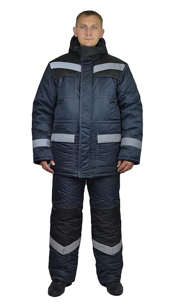 Костюм мужской рабочий «Ударник Евро» зимний ОПТ фото 1