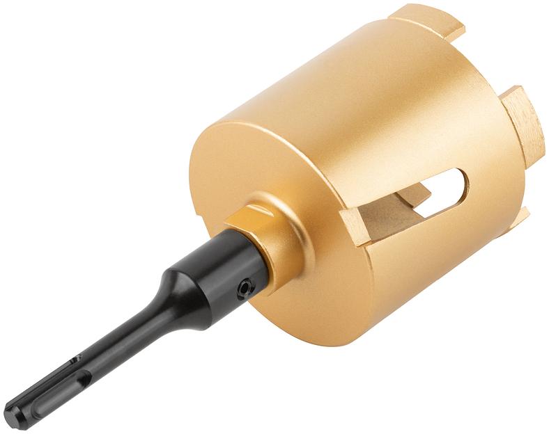 Коронка кольцевая по бетону алмазная безударная в сборе 82 мм фото 5