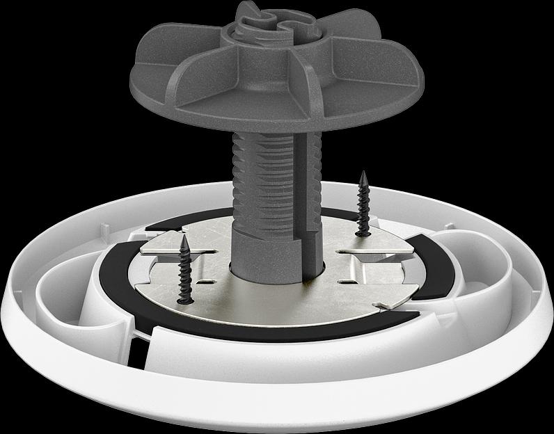 Крепёж настольный Logitech,Rally Mic Pod Table Mount Off-White (952-000020) фото 3