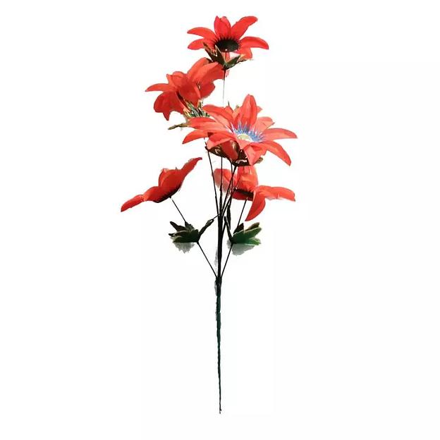 Букет с георгинами на 7 голов 78см 371-506 фото 1