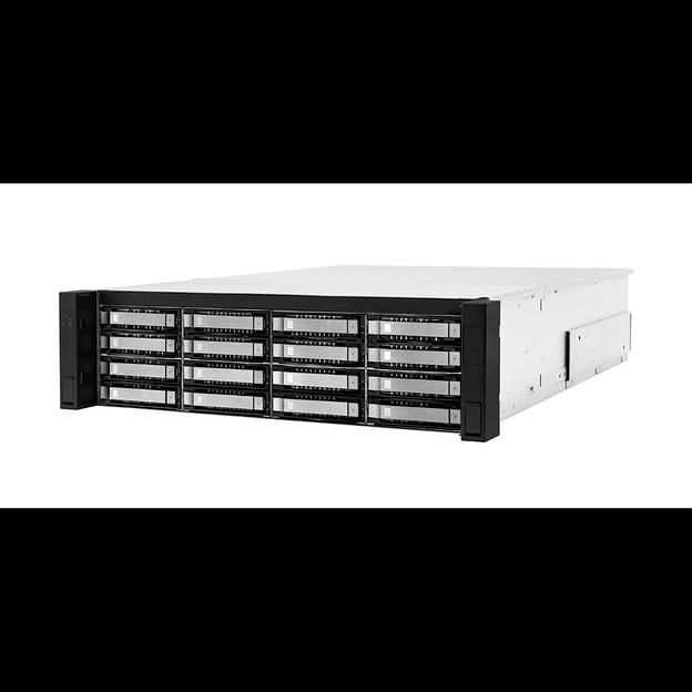 Дисковая полка SNR-JB316D, 3U, 16xHDD, 2 контроллера 12Gb/s, резервируемый БП фото 1