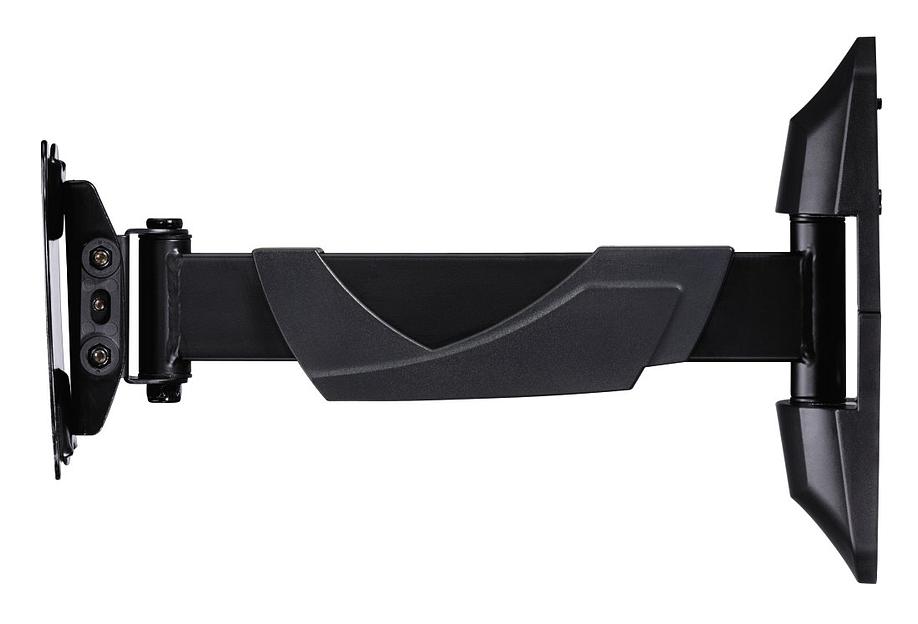 Кронштейн для телевизора Hama FULLMOTION черный 10"-26" макс.25кг настенный фото 3