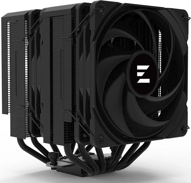 Кулер для процессора ZALMAN CNPS14X DUO BLACK, 2x120mm FANS, 6 HEAT PIPES, 4-PIN PWM, 600-2000 RPM, 29,7 DBA MAX, HYDRO BEARING, FULL SOCKET SUPPORT (CNPS14X DUO BLACK) фото 4