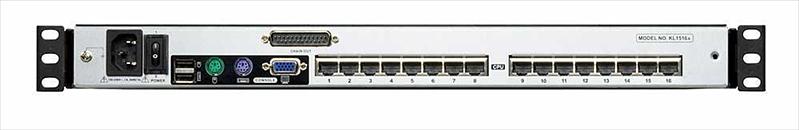 Квм консоль ATEN 16P CAT-5 HIGH DENSITY DUAL RAIL LCD KVM. (KL1516AN-AXA-RG) фото 3