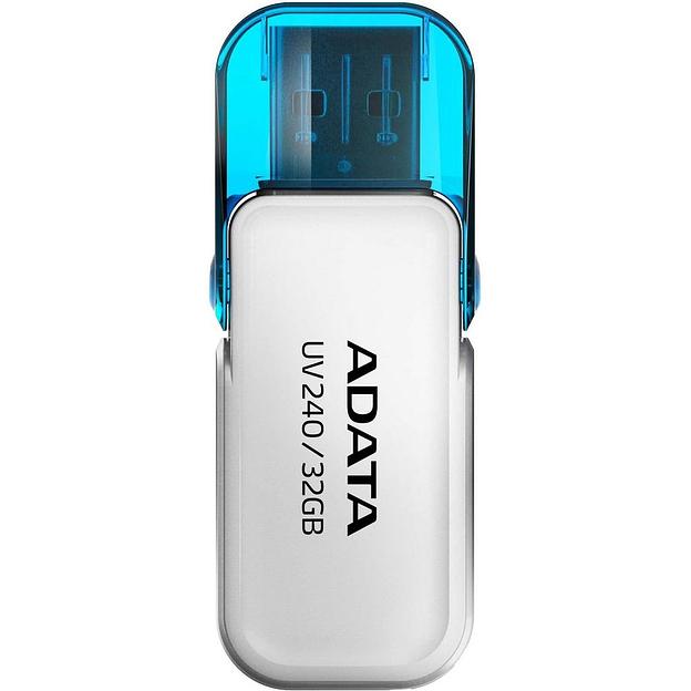 Флеш накопитель 32GB A-DATA UV240, USB 2.0, Белый фото 2