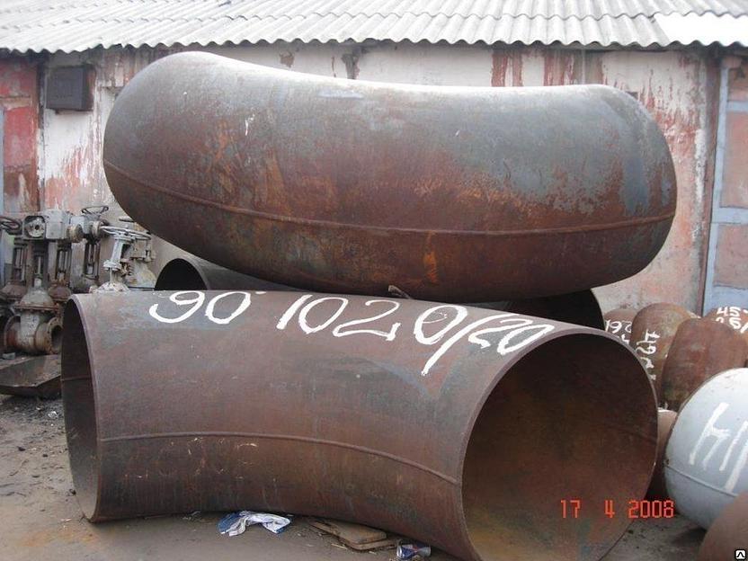 Отвод крутоизогнутый Ду 820 ГОСТ 17375-2001 для труб фото 1