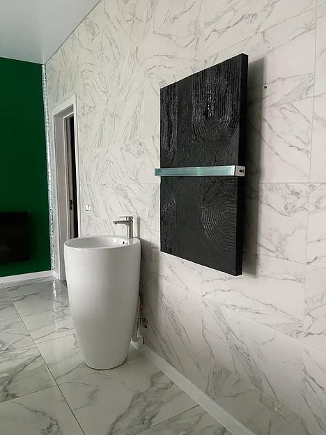 Радиатор отопления — полотенцесушитель для ванной комнаты ЭСТЕТИКА MAXI + фото 9