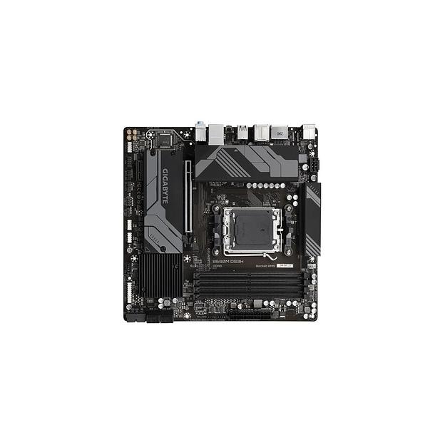 Материнская плата Gigabyte B650M DS3H, SocketAM5, AMD B650, mATX, Ret фото 1