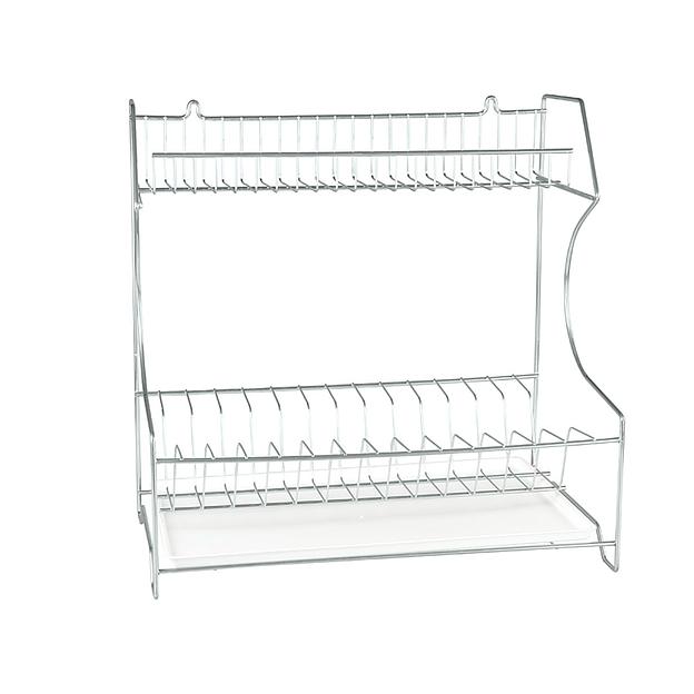 RUS-285002 Zn Сушилка для посуды универсальная с поддоном фото 1