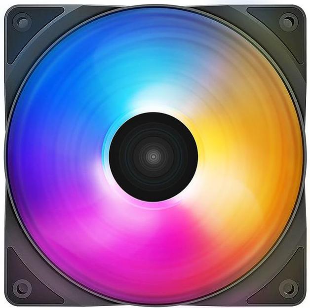 Вентилятор Deepcool RF120 FS 120x120mm 4-pin 18-27dB 143gr LED Ret фото 1