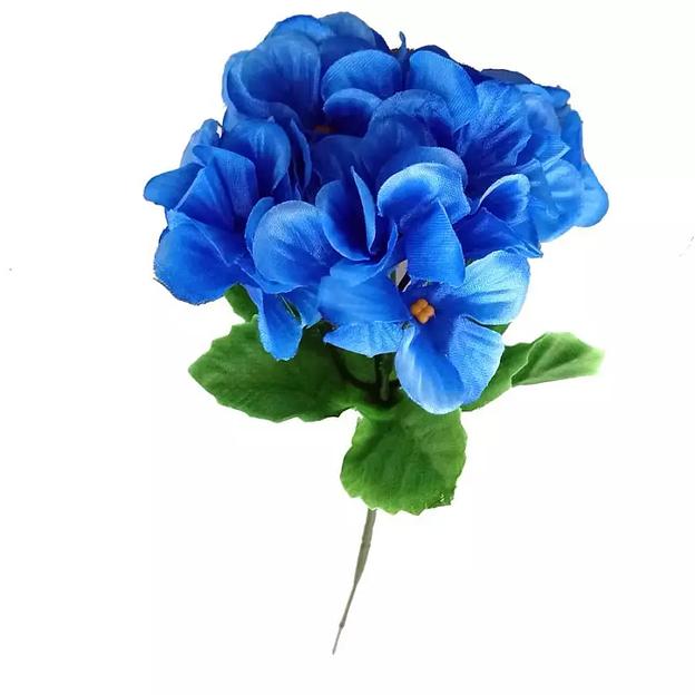 Букет фиалок 25 голов (5 веток) 20см 9382-671 фото 4