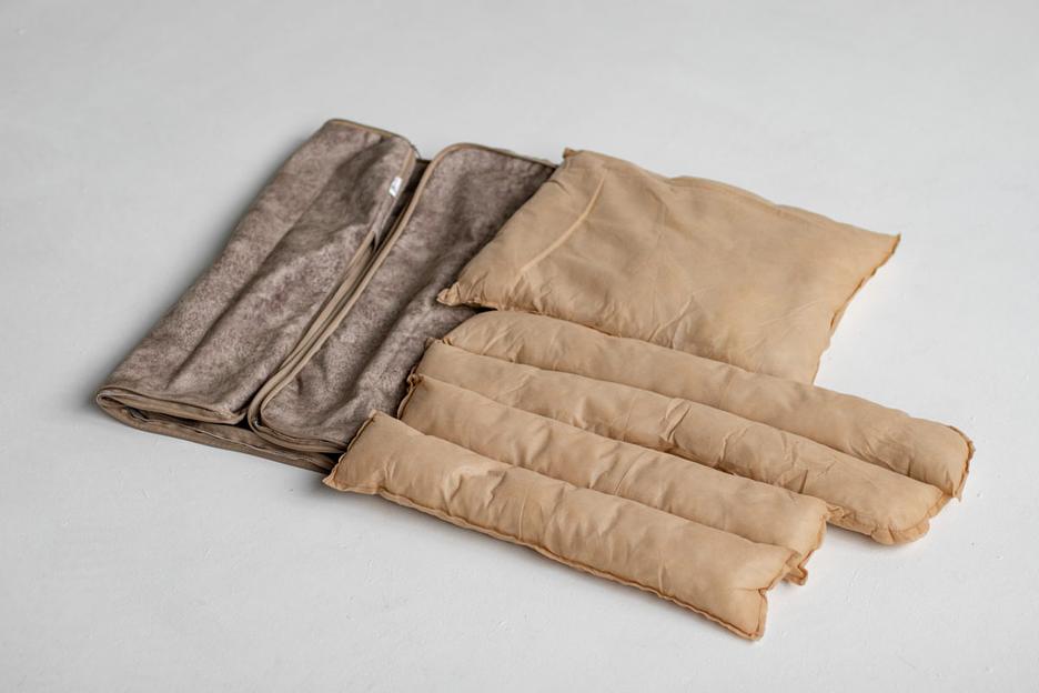 Лежак-матрас Марсель (велюр) №1 Camel для домашнего питомца ОПТ фото 2