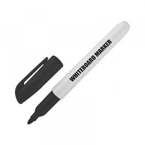 Маркер для доски, круглый наконечник, 1-3мм, черный фото 1