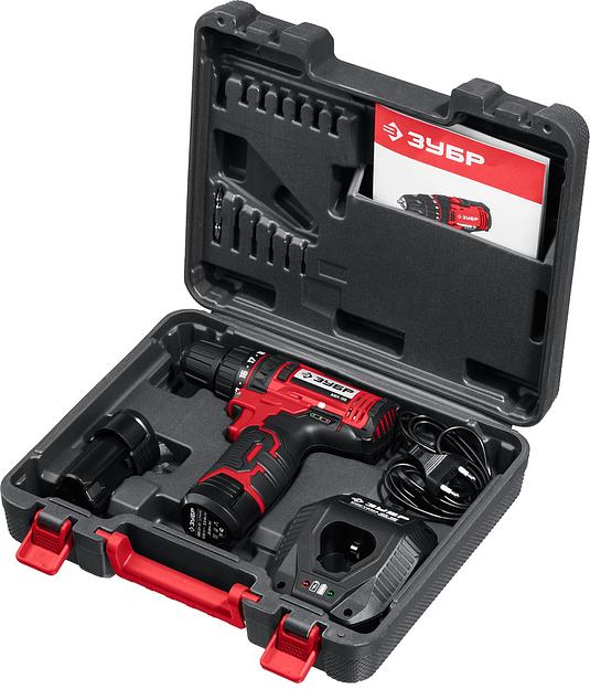 Дрель-шуруповерт Зубр ДШЛ-125-22 аккум. патрон:быстрозажимной фото 6