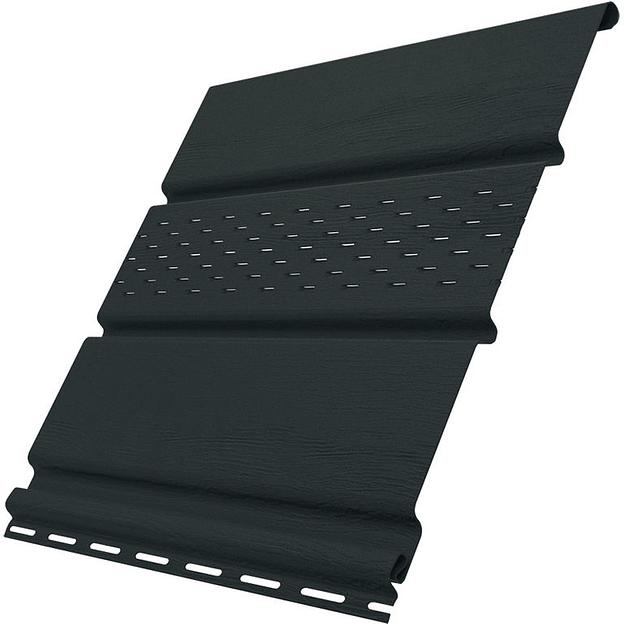 Софит пластиковый Графит 3м фото 1