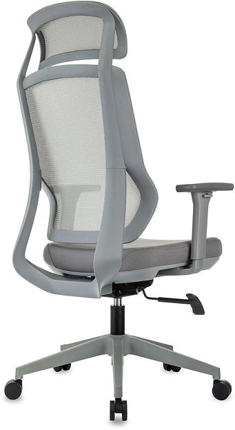 Кресло руководителя Бюрократ MC-G411N-H серый сетка/ткань с подголов. крестов. пластик пластик серый фото 5