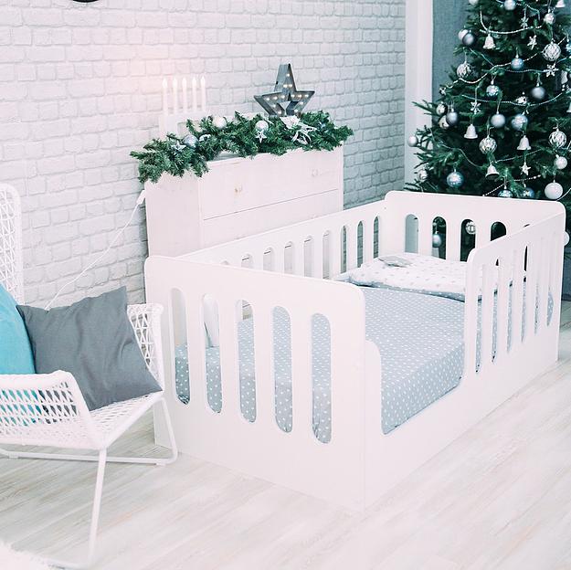 Кровать детская укороченная без ящика ОПТ фото 1