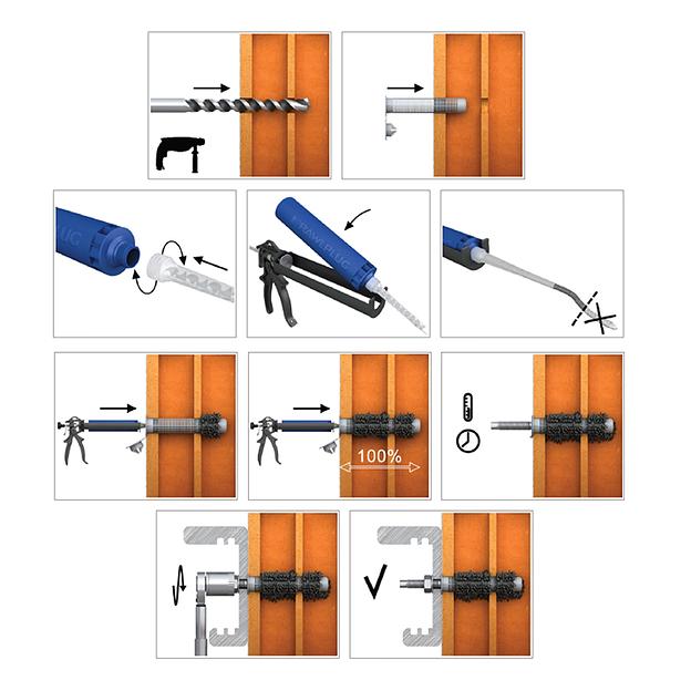Анкер химический KOELNER KEM-PSF, 300 мл фото 2