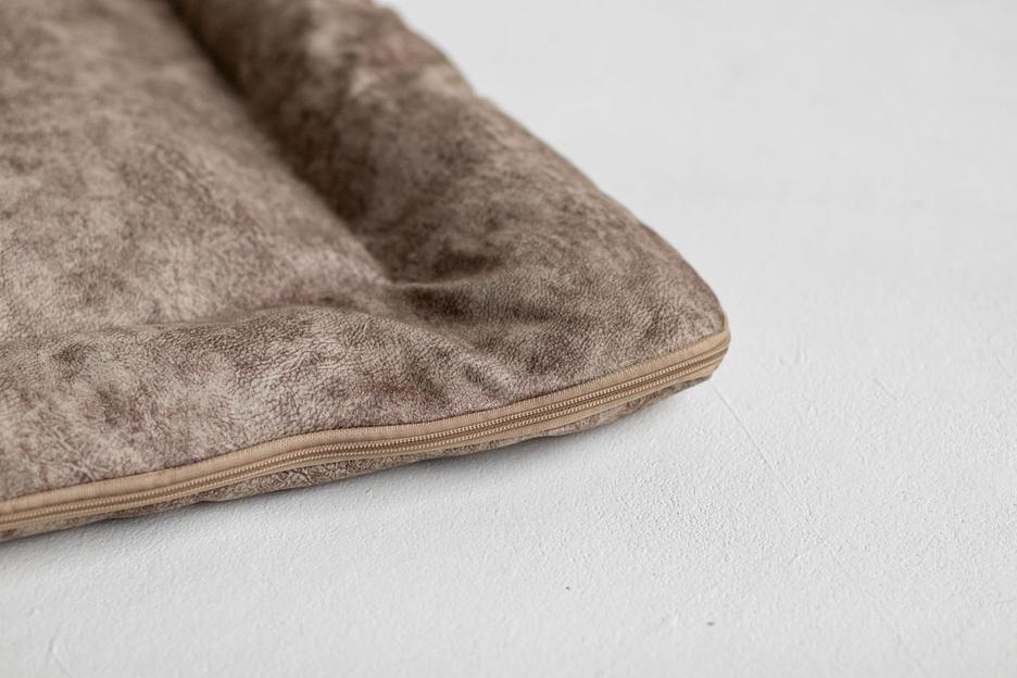 Лежак-матрас Марсель (велюр) №1 Camel для домашнего питомца ОПТ фото 4