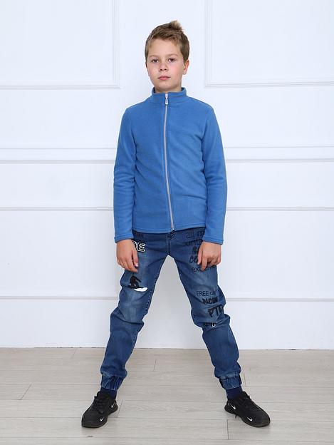 Толстовка «Калейдоскоп» серо-голубая опт фото 5