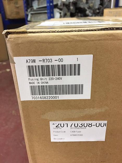 Печь в сборе Konica-Minolta bizhub 458/C458 (A79MR70300/A79MR70311/A79MR70322/A79MR70333) фото 1