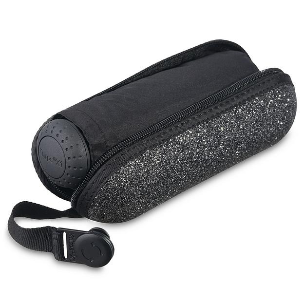 Зонт Knirps механический X1 6010 2GLAM BLACK ECOREPEL 95 6010 8508 фото 5