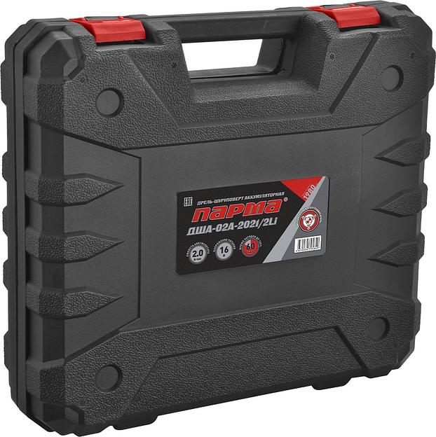 Дрель-шуруповерт акк. ПАРМА ДША-02А-2021/2Li [02.021.00011] { б/щет.21В, 2,0Ач, 2акк.(8шт/кор) } фото 6