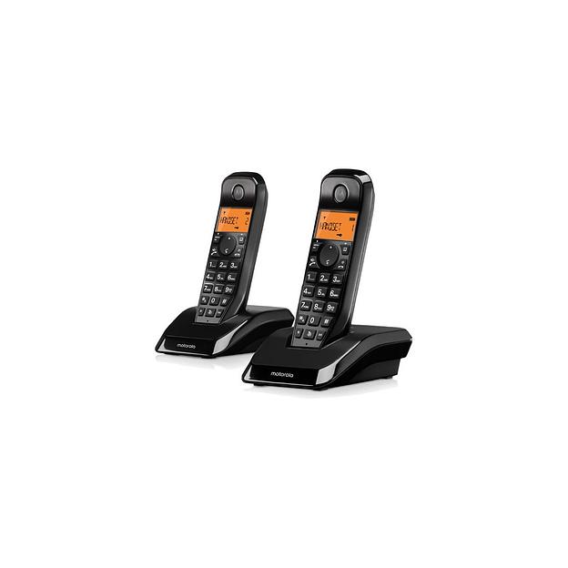 Радиотелефон Motorola S1202, черный [107s1202black] фото 1