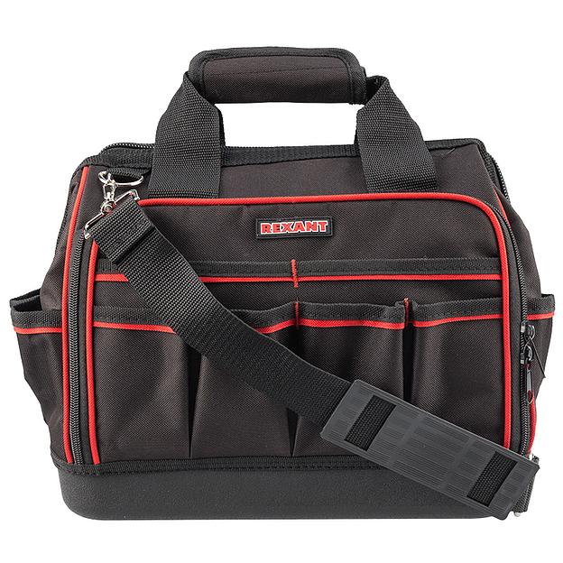 Сумка для инструментов Rexant 12-5617 14отд. 14карм. черный/красный фото 1