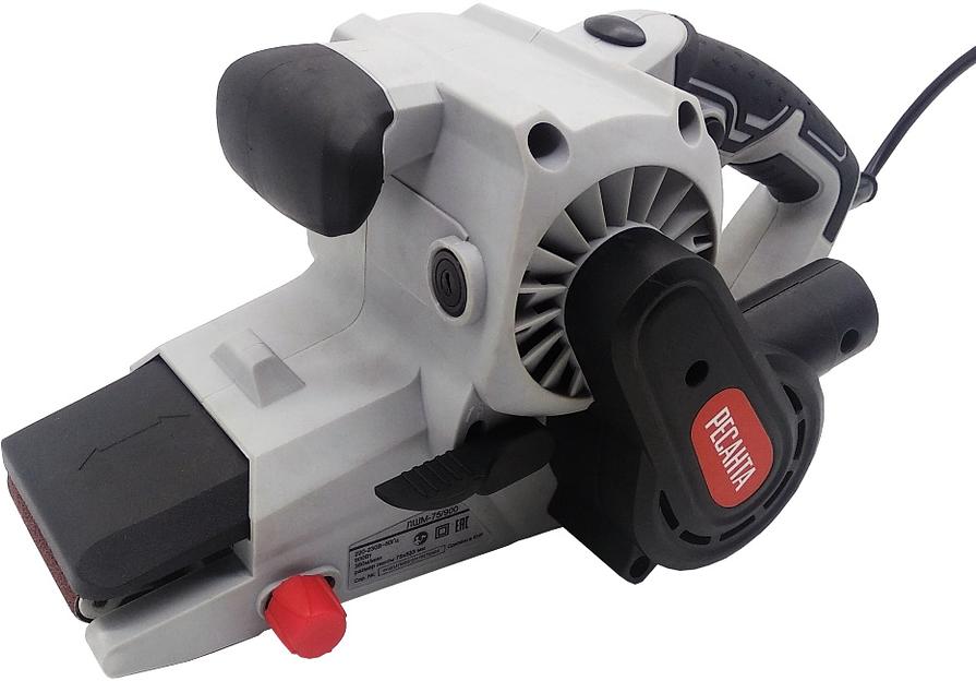 Ленточная шлифовальная машина Ресанта ЛШМ-75/900 900Вт (ширина ленты 75мм) фото 1