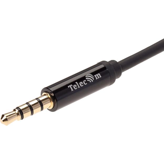 Кабель удлинит 3.5 Jack (M) - 3.5 Jack (F), 1.5м Telecom PRO VCOM Кабель-переходник Telecom Jack 3.5 mm M/Jack 3.5 mm F (TAV7179M-1.5M) фото 3
